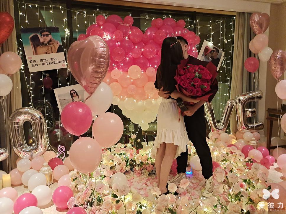 最浪漫感人的求婚告白仪式